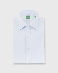 Spread Collar Dress Shirt Sky Poplin