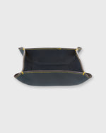 Load image into Gallery viewer, Medium Tray in Navy Leather
