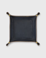 Load image into Gallery viewer, Medium Tray in Navy Leather
