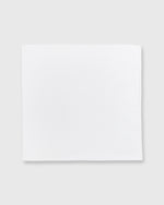 Load image into Gallery viewer, Hand-Rolled Pocket Square White Cotolino
