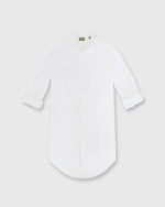 Load image into Gallery viewer, Spread Collar Sport Shirt White Poplin
