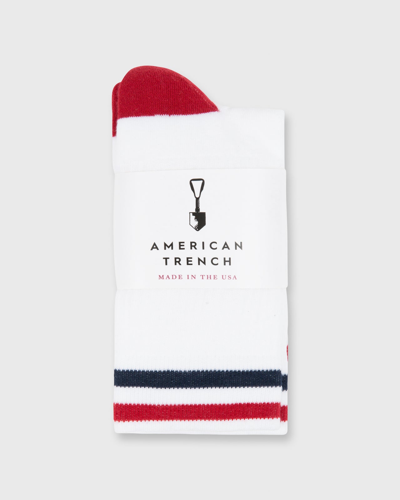 Kennedy Luxe Athletic Socks White