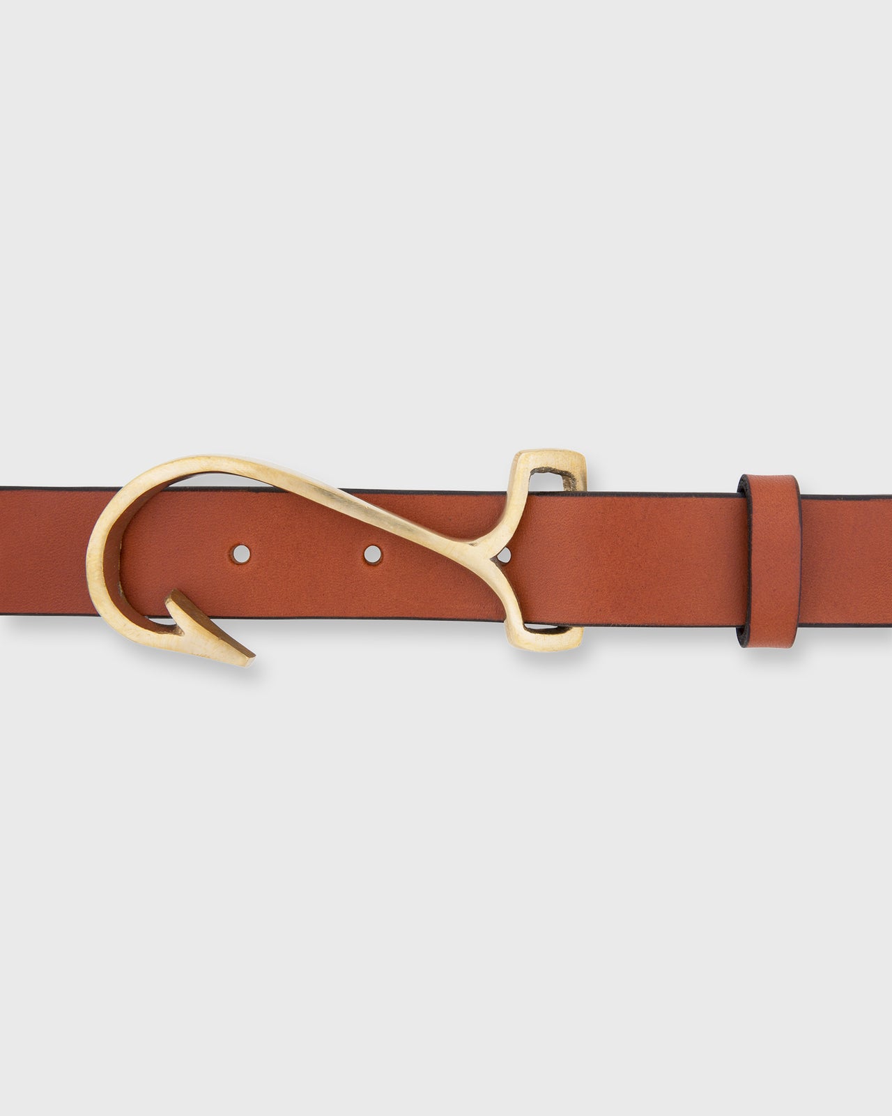 Hook Belt Buckle in Brass