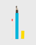Load image into Gallery viewer, Queue Slim Stick Lighter in Turquoise/Yellow

