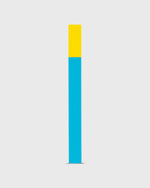 Load image into Gallery viewer, Queue Slim Stick Lighter in Turquoise/Yellow

