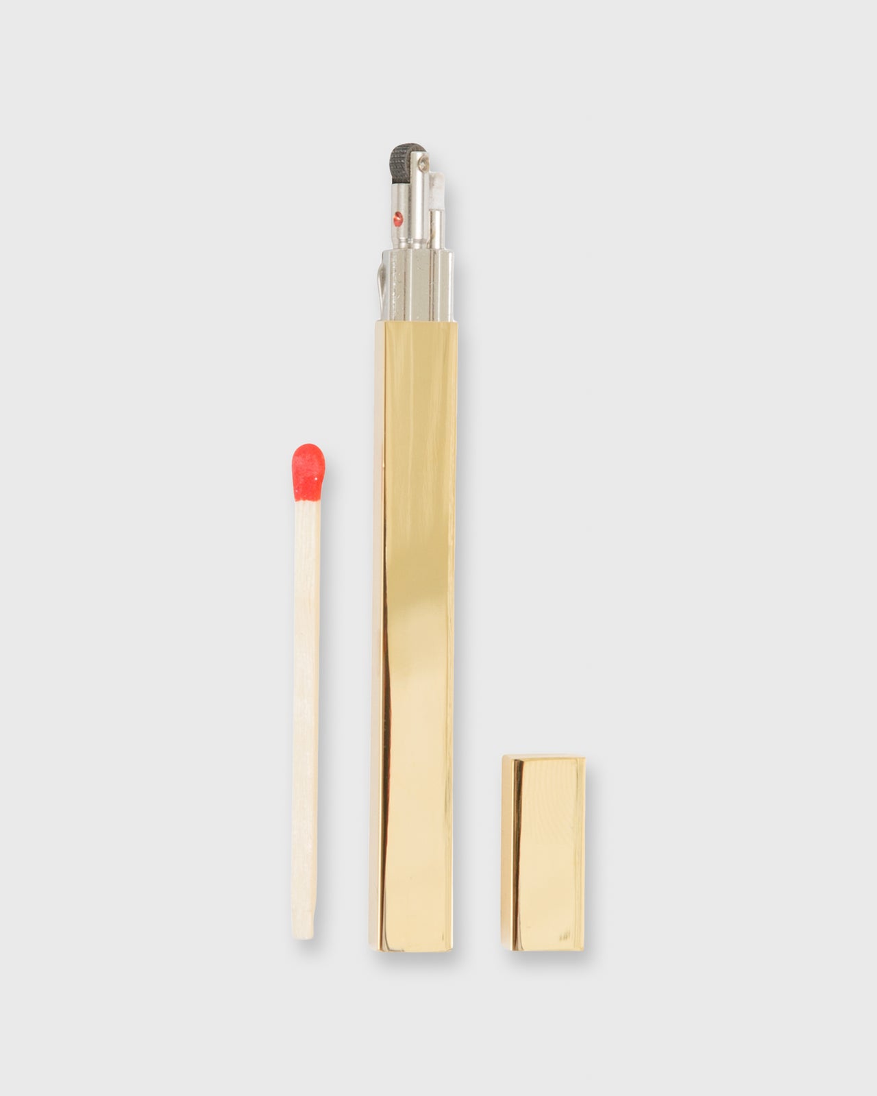 Queue Metal Slim Stick Lighter Gold