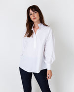 Load image into Gallery viewer, Anaya Popover Shirt in White Poplin
