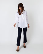 Load image into Gallery viewer, Anaya Popover Shirt in White Poplin
