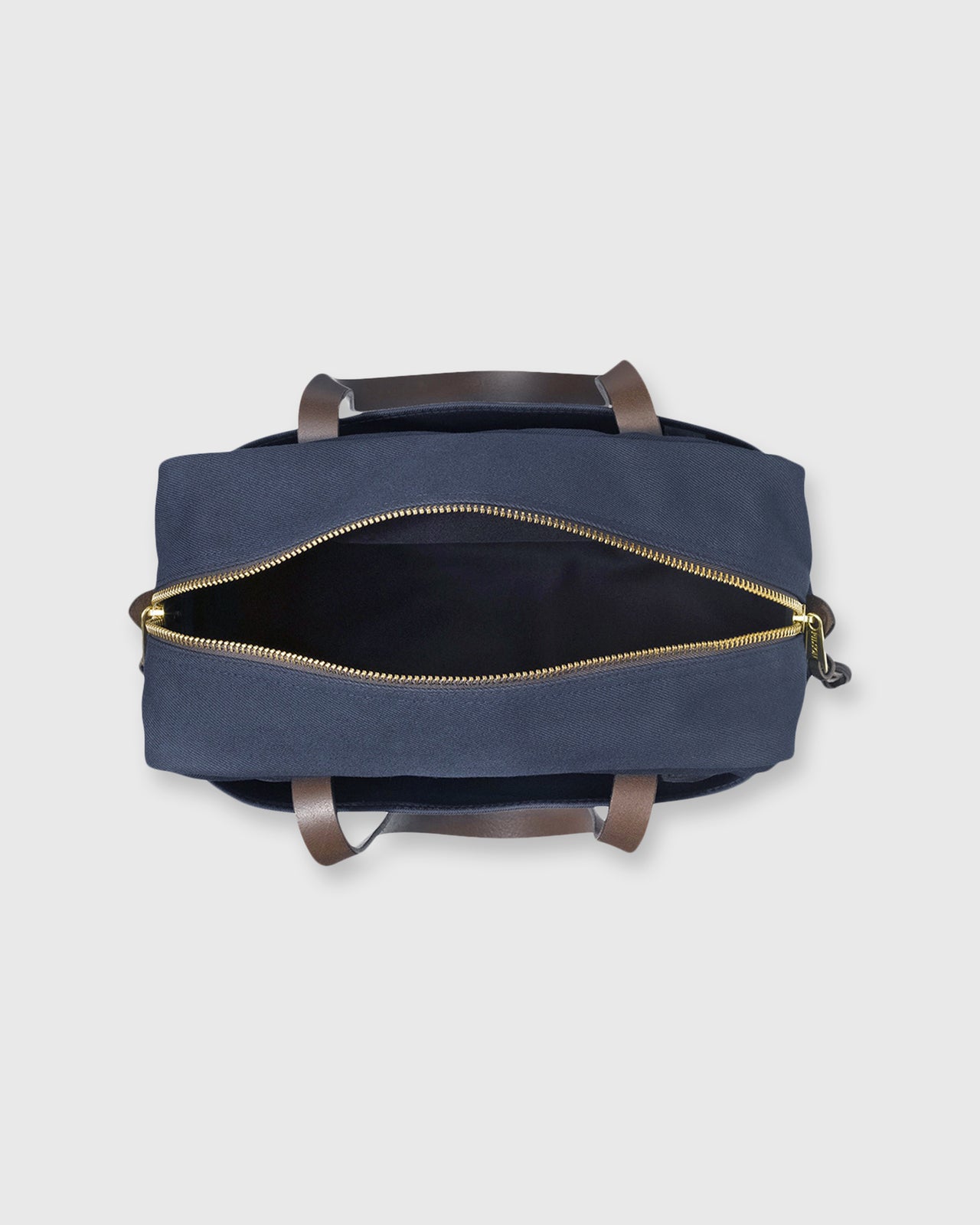 Zip-Top Tote Bag Navy