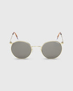Load image into Gallery viewer, P3 Sunglasses 23K Gold/Gray Glass Lens
