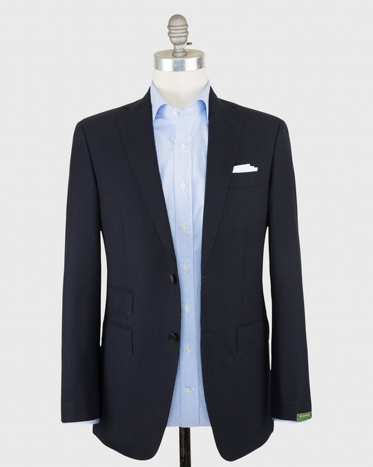 Kincaid No. 3 Suit Navy High-Twist