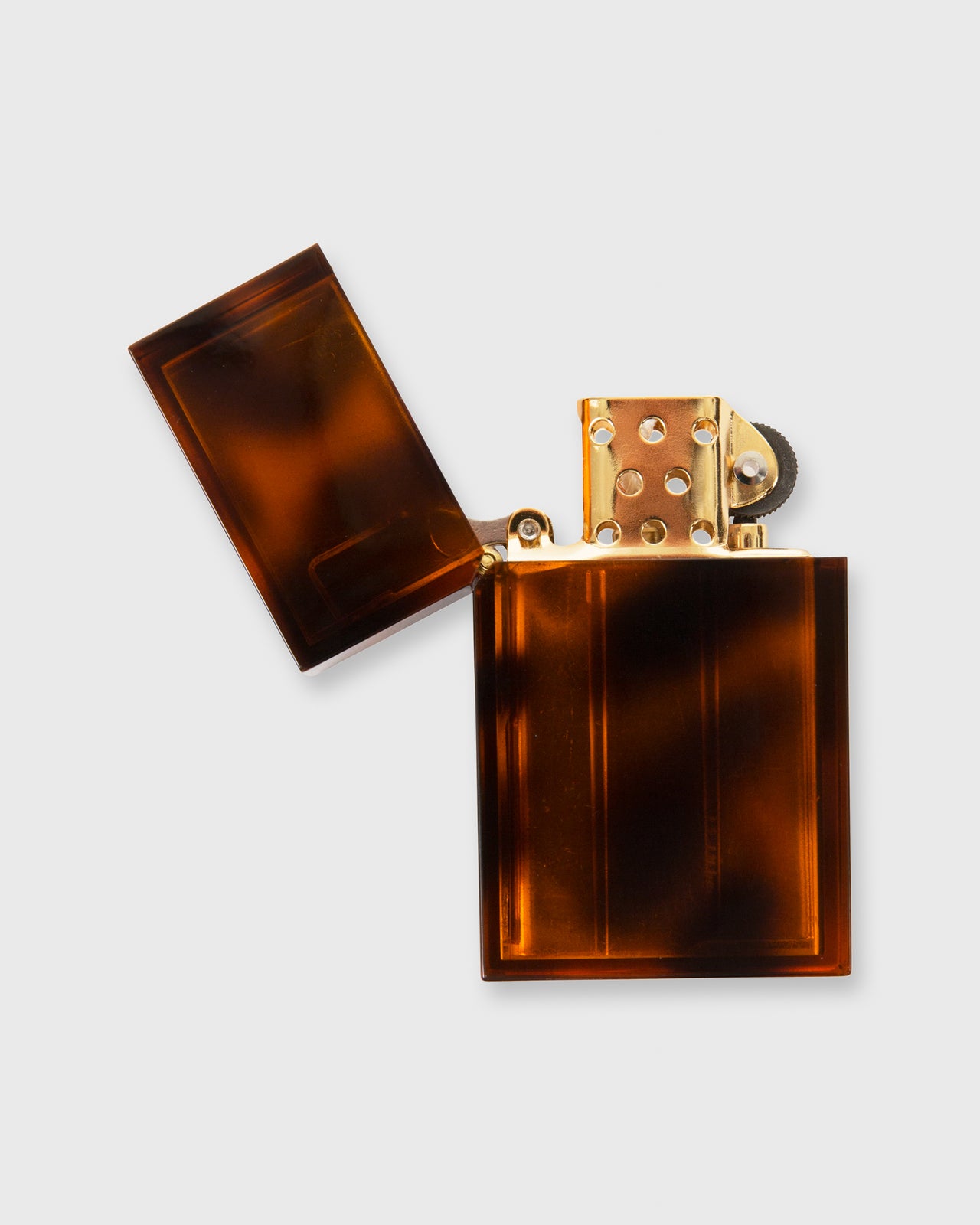 Hard Edge Marble Lighter Tortoise