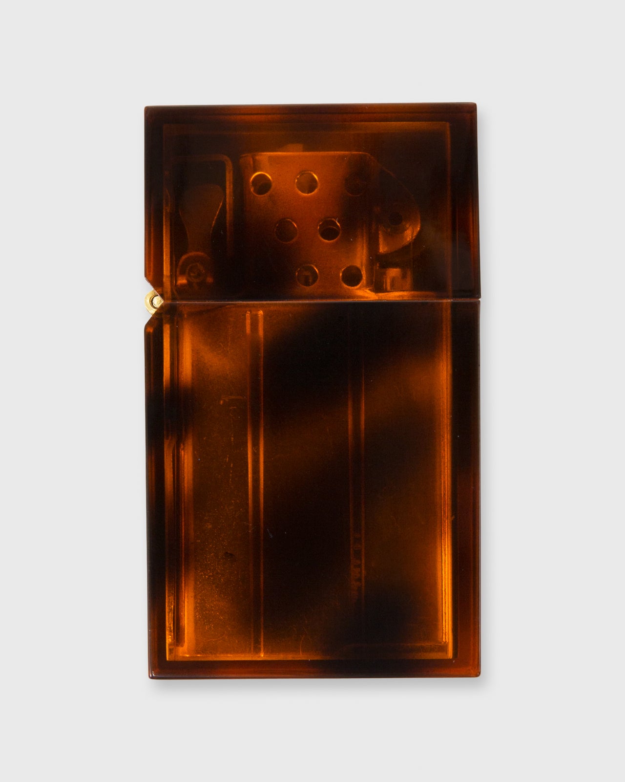 Hard Edge Marble Lighter Tortoise