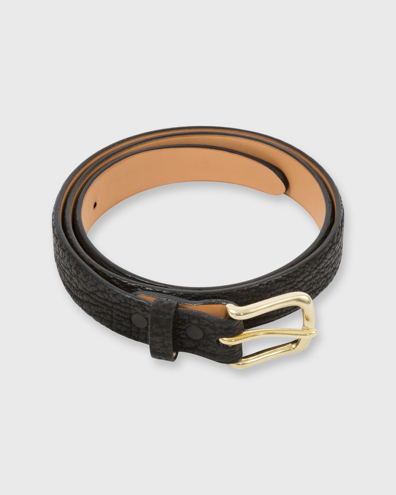 1" Belt Black Sharkskin