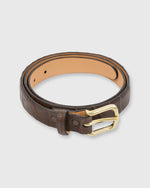 Load image into Gallery viewer, 1" Belt Chocolate Matte Alligator

