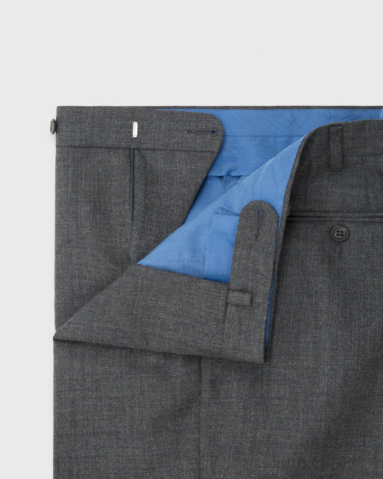 Dress Trouser Charcoal High-Twist
