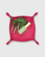 Load image into Gallery viewer, Soft Small Square Tray Orchid Alce Leather
