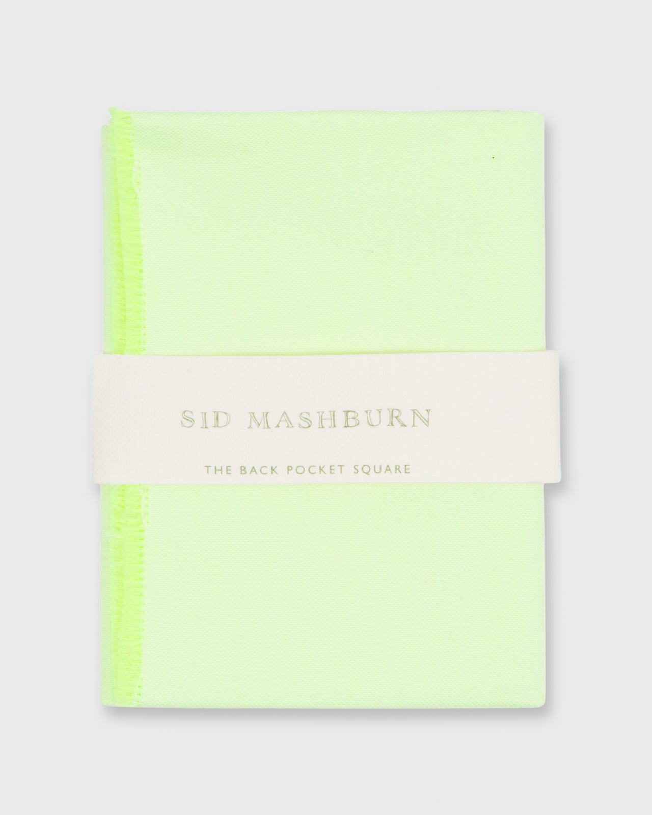 Bandana Dayglow Yellow Oxford