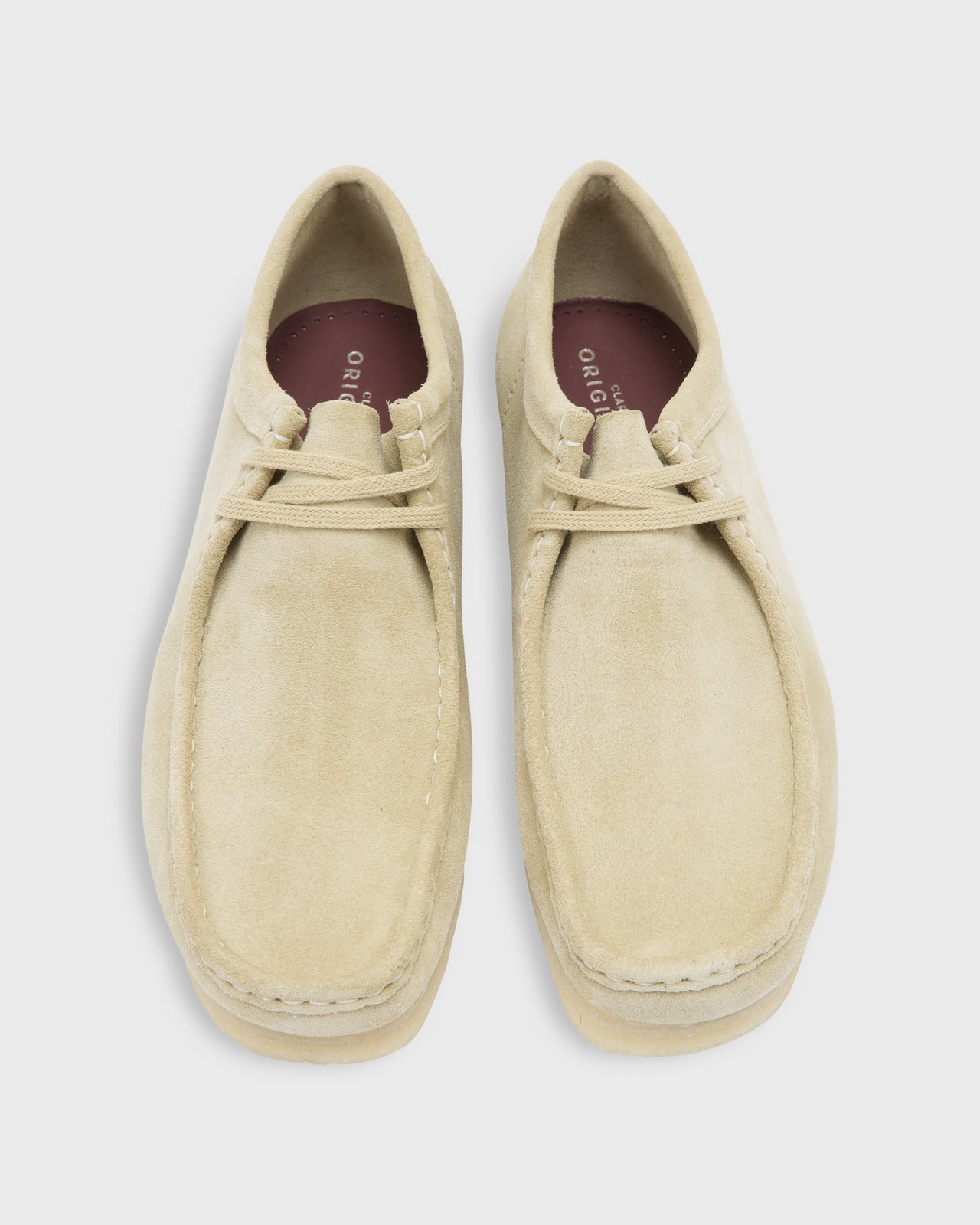 Men's Wallabee Shoe Maple Suede
