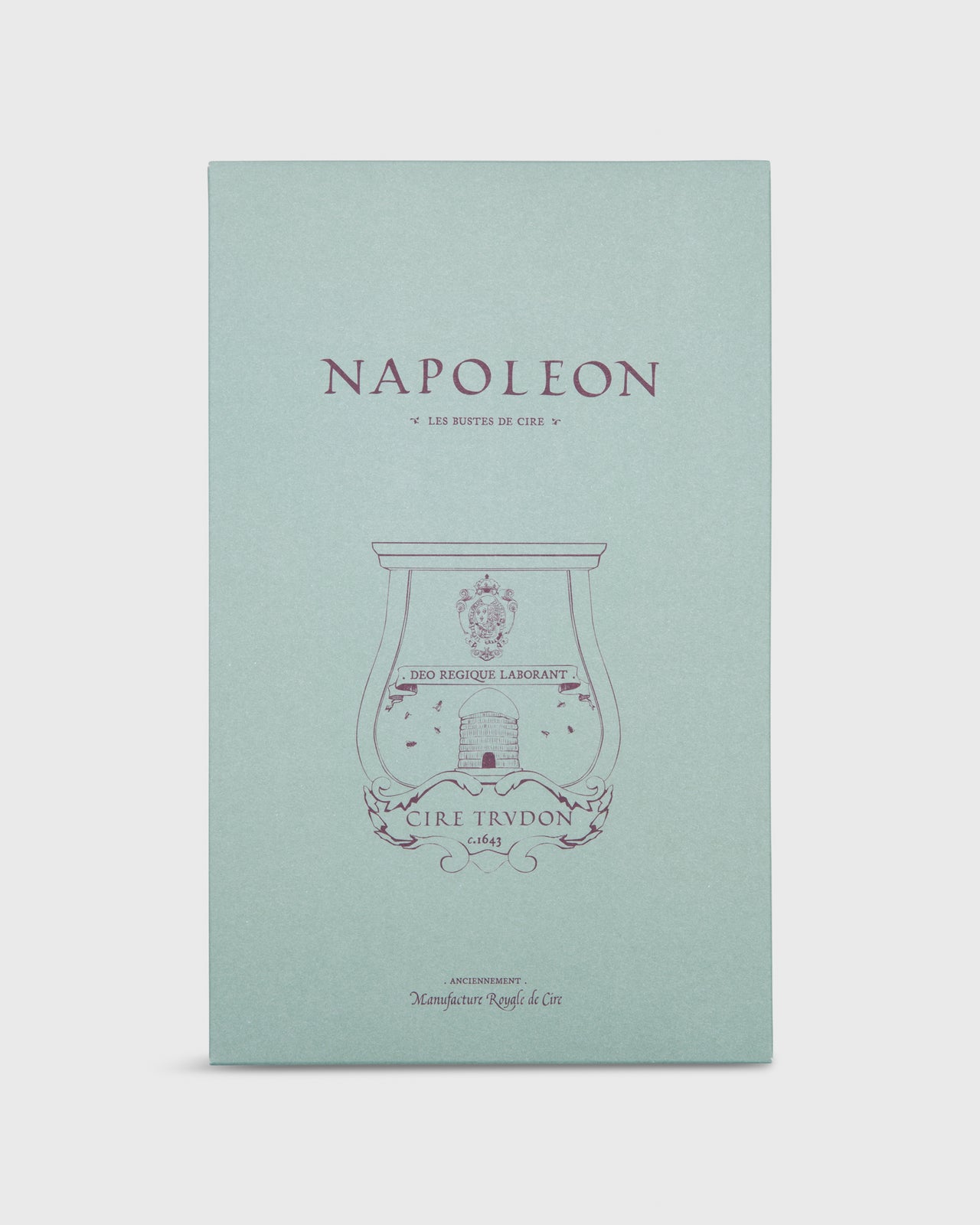 Napoleon Decorative Bust Candle Black