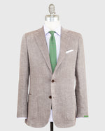 Load image into Gallery viewer, Virgil No. 2 Jacket Brown/Sand Linen Twill
