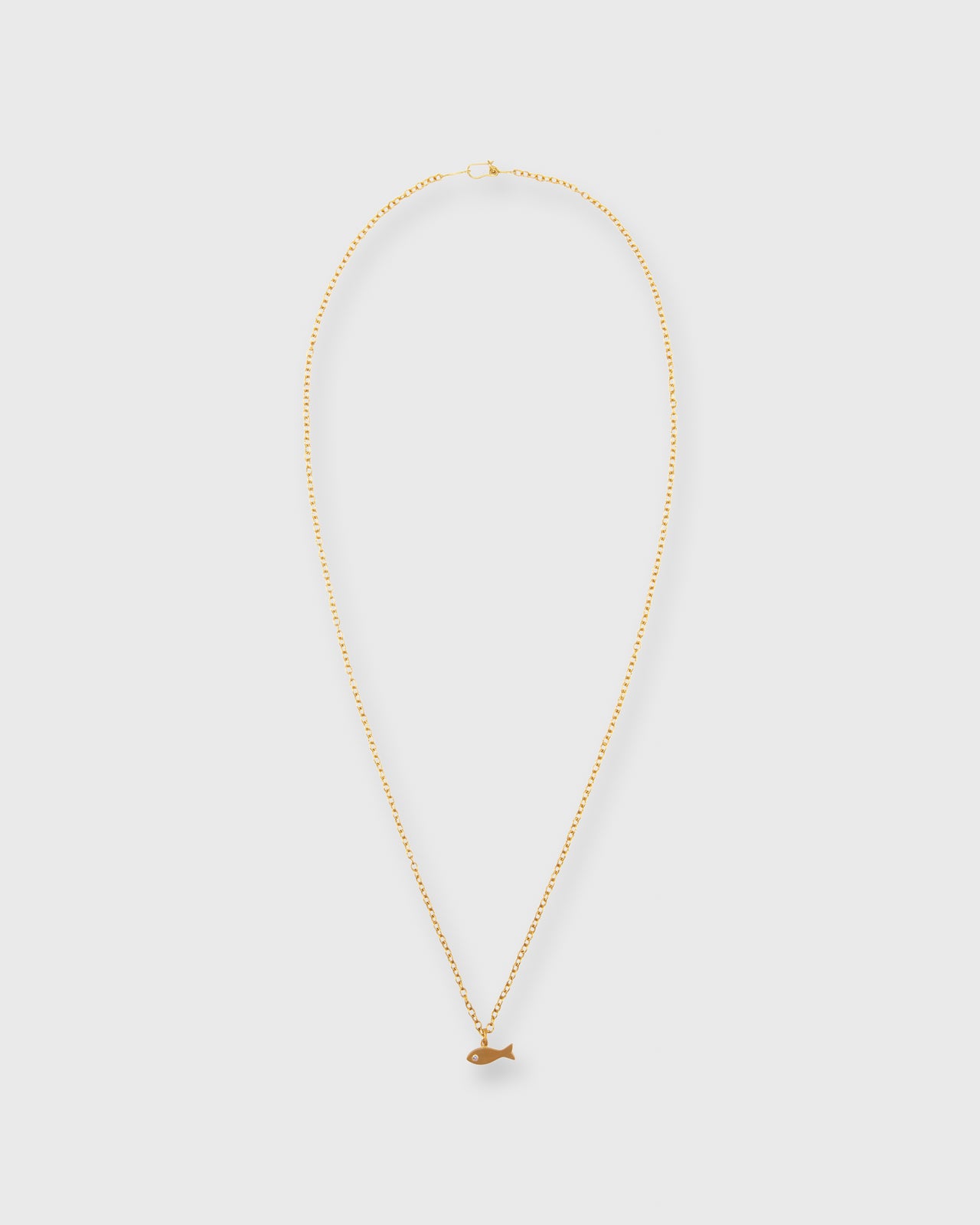 Precious Fish Pendant Gold/Diamond
