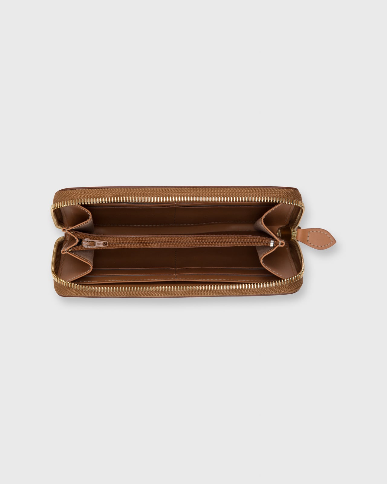 Zip Wallet Natural Leather