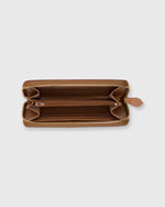 Load image into Gallery viewer, Zip Wallet Natural Leather
