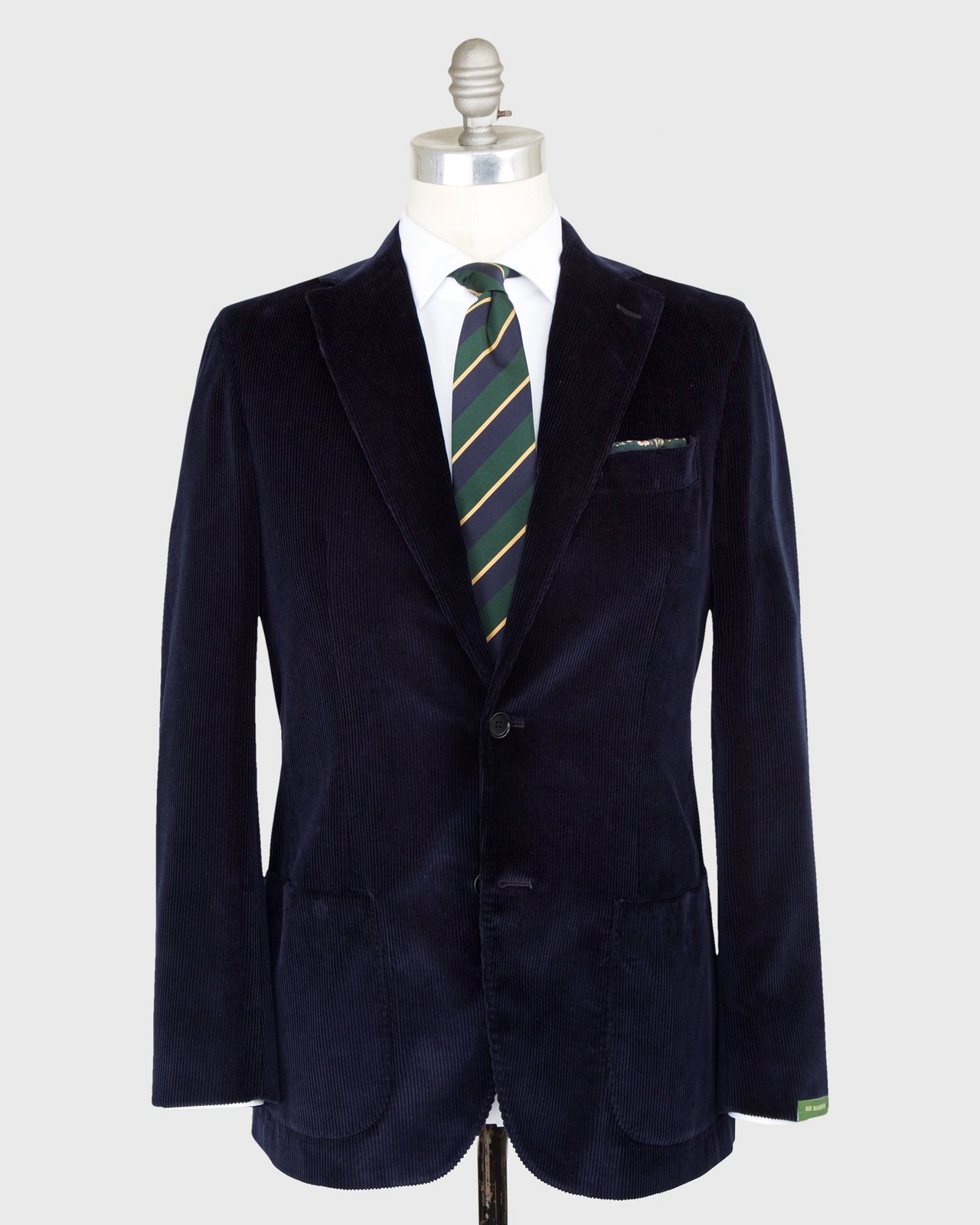 Garment-Dyed Kincaid No. 1 Jacket Navy Washed Corduroy