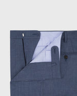 Load image into Gallery viewer, Dress Trouser in Steel Blue Wool Hopsack
