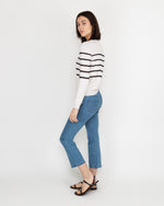 Load image into Gallery viewer, Cordelia Sweater Chalk/Navy
