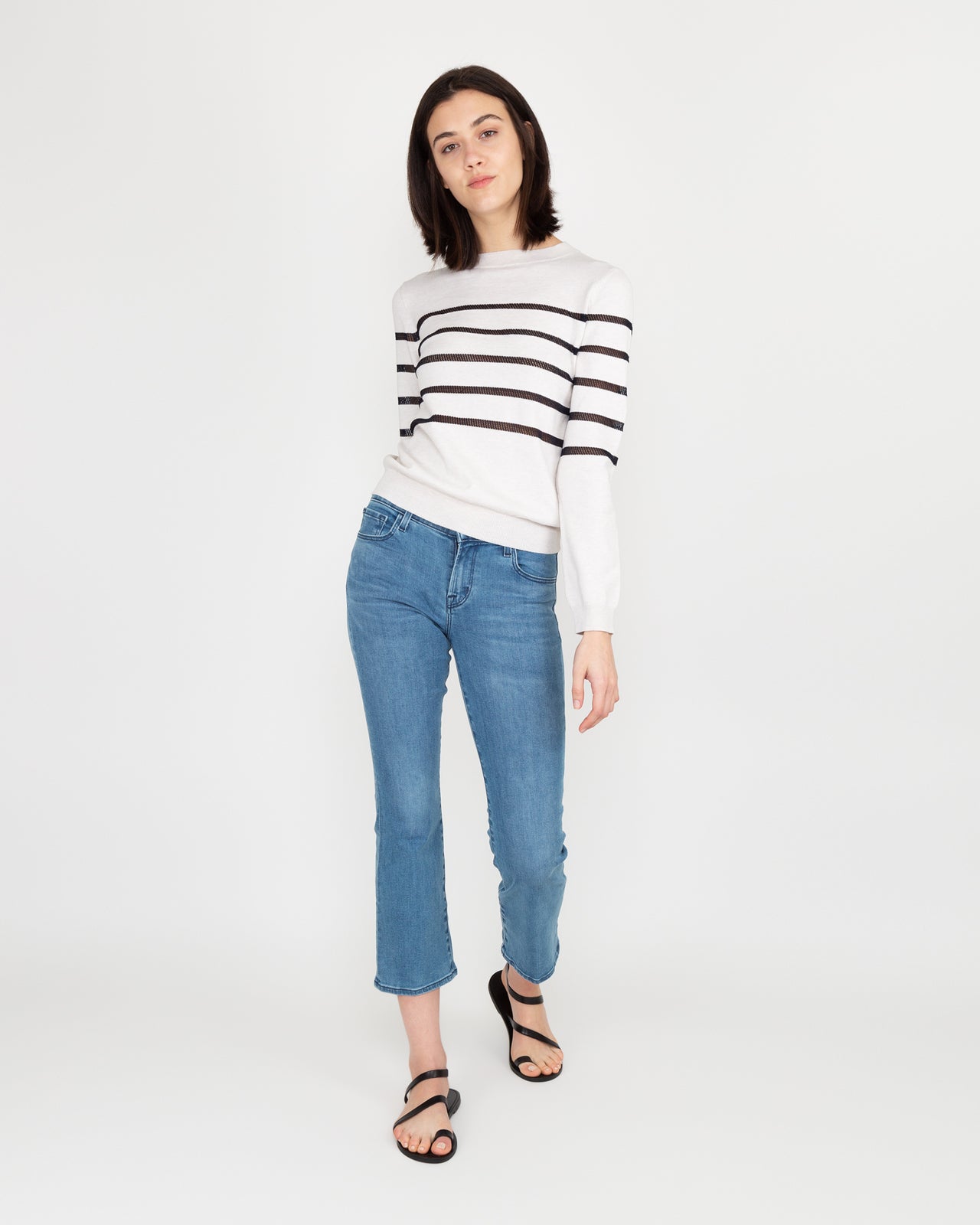 Cordelia Sweater Chalk/Navy