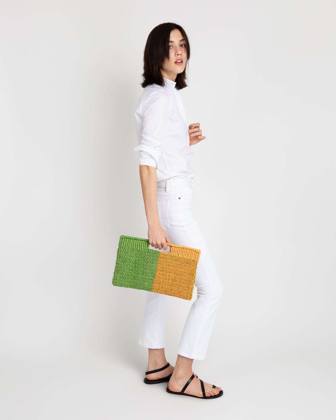 Small Grenada Bag Parrot Green/Cinnamon