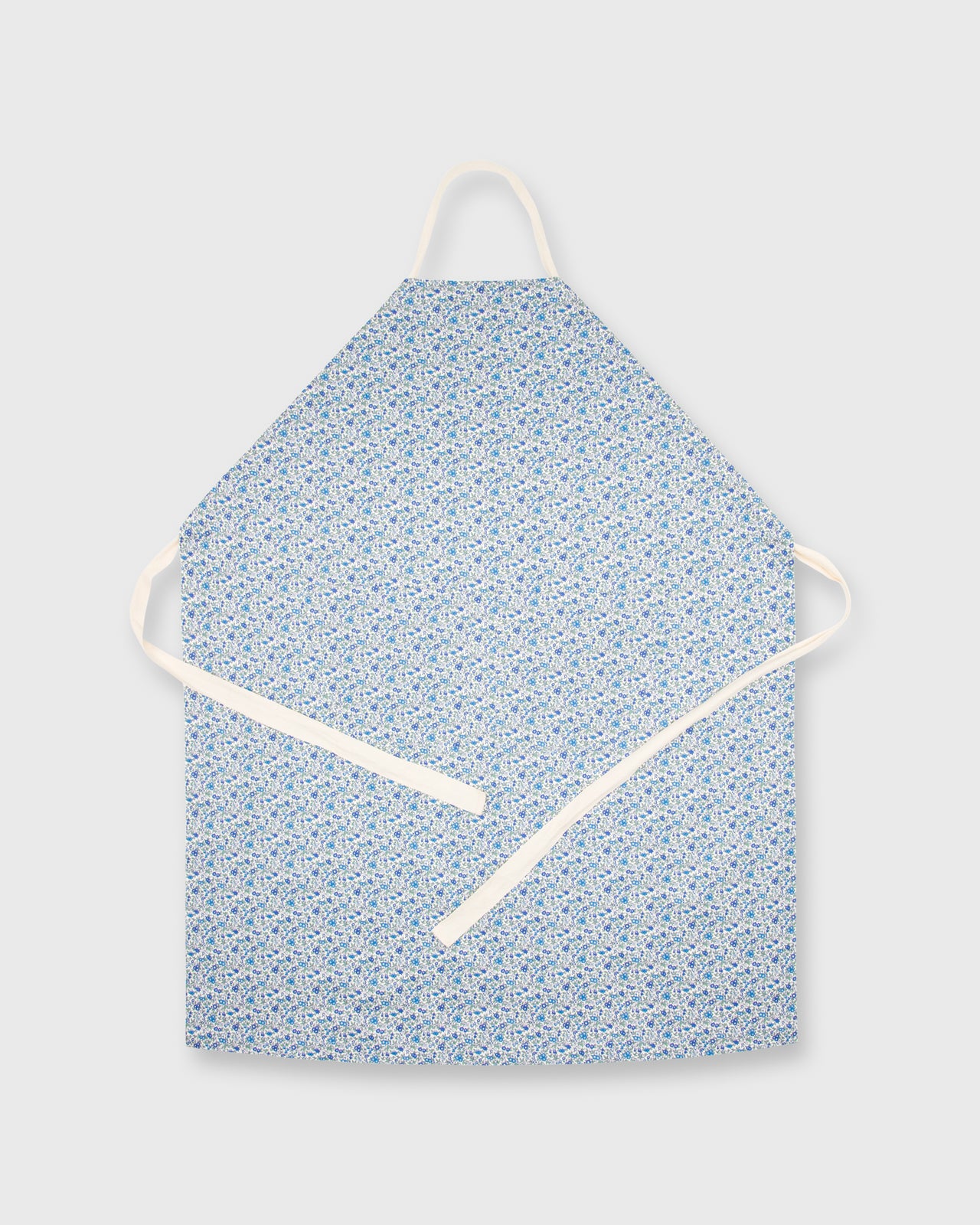 Apron Blue/Green Chamomile Liberty Fabric