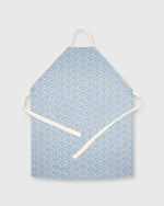Load image into Gallery viewer, Apron Blue/Green Chamomile Liberty Fabric
