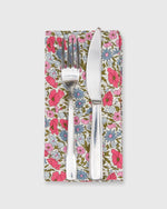 Load image into Gallery viewer, Napkins (Set of 4) Pink Multi Poppy &amp; Daisy Augusta Liberty Fabric
