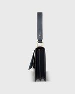 Load image into Gallery viewer, Rectangle Accordion Bag in Navy Leather
