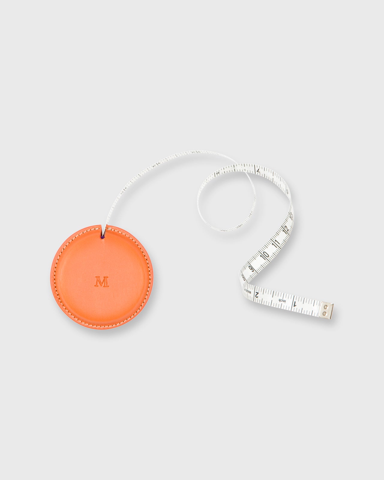 Tape Measure in Mango Leather