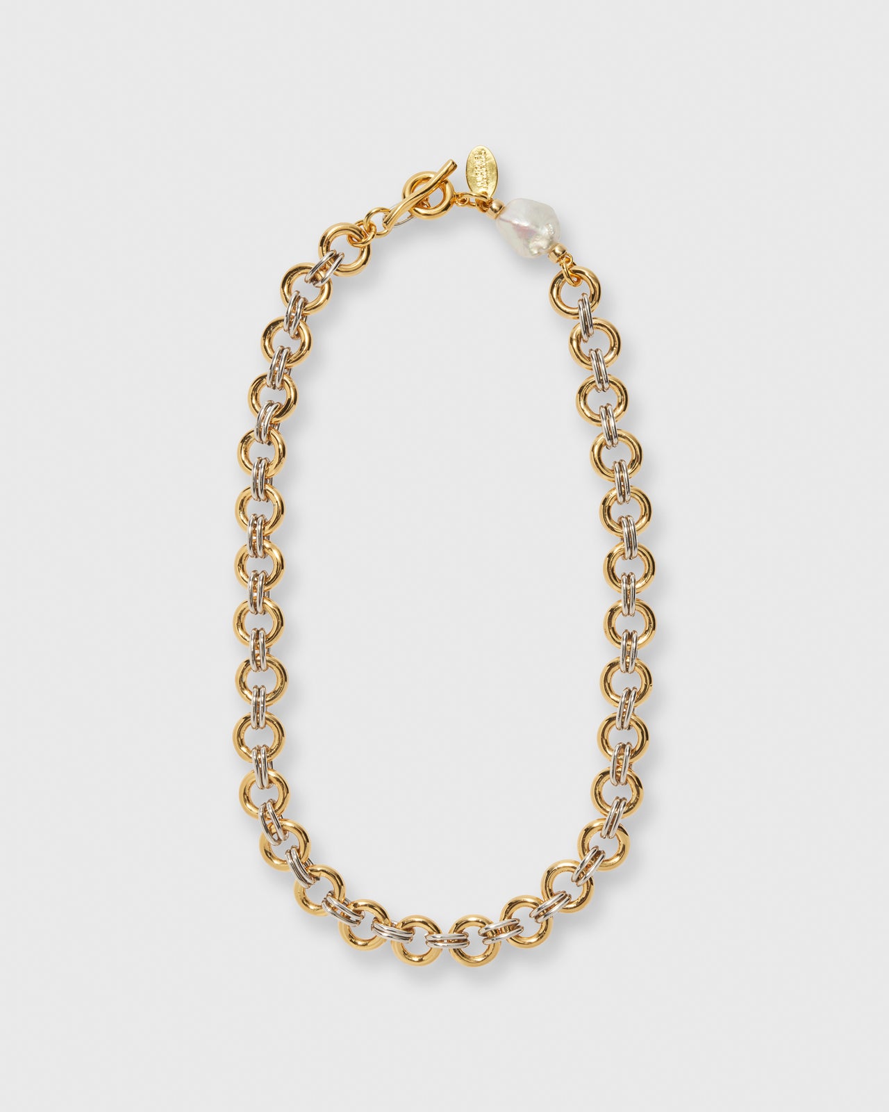 Duet Chain Necklace in Multi