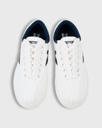 Load image into Gallery viewer, Women's Nylite Canvas Sneaker in White/Navy
