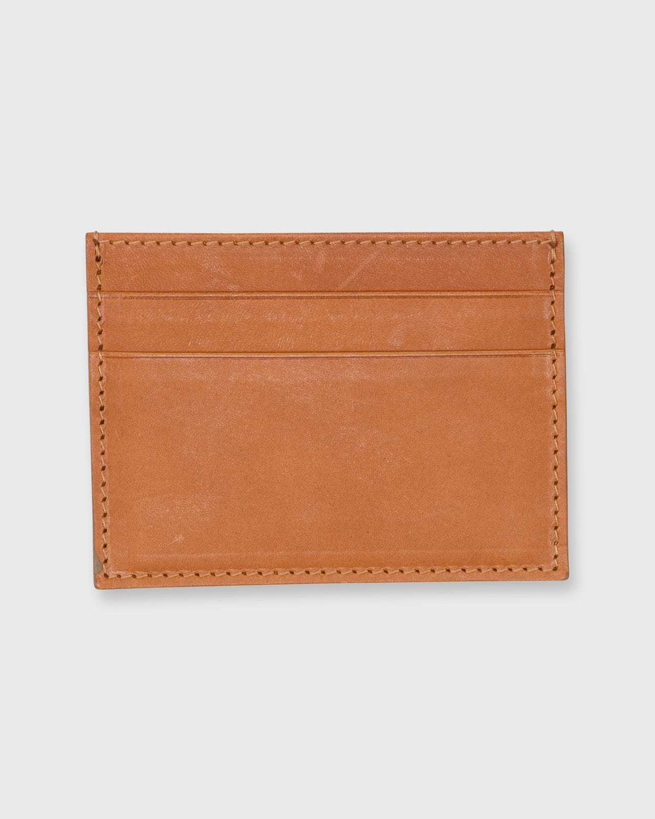 Card Holder in Tan Leather
