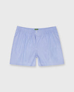 Load image into Gallery viewer, Button-Front Boxer Short in Blue End-On-End
