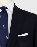 Load image into Gallery viewer, Ghost Blazer in Navy High-Twist
