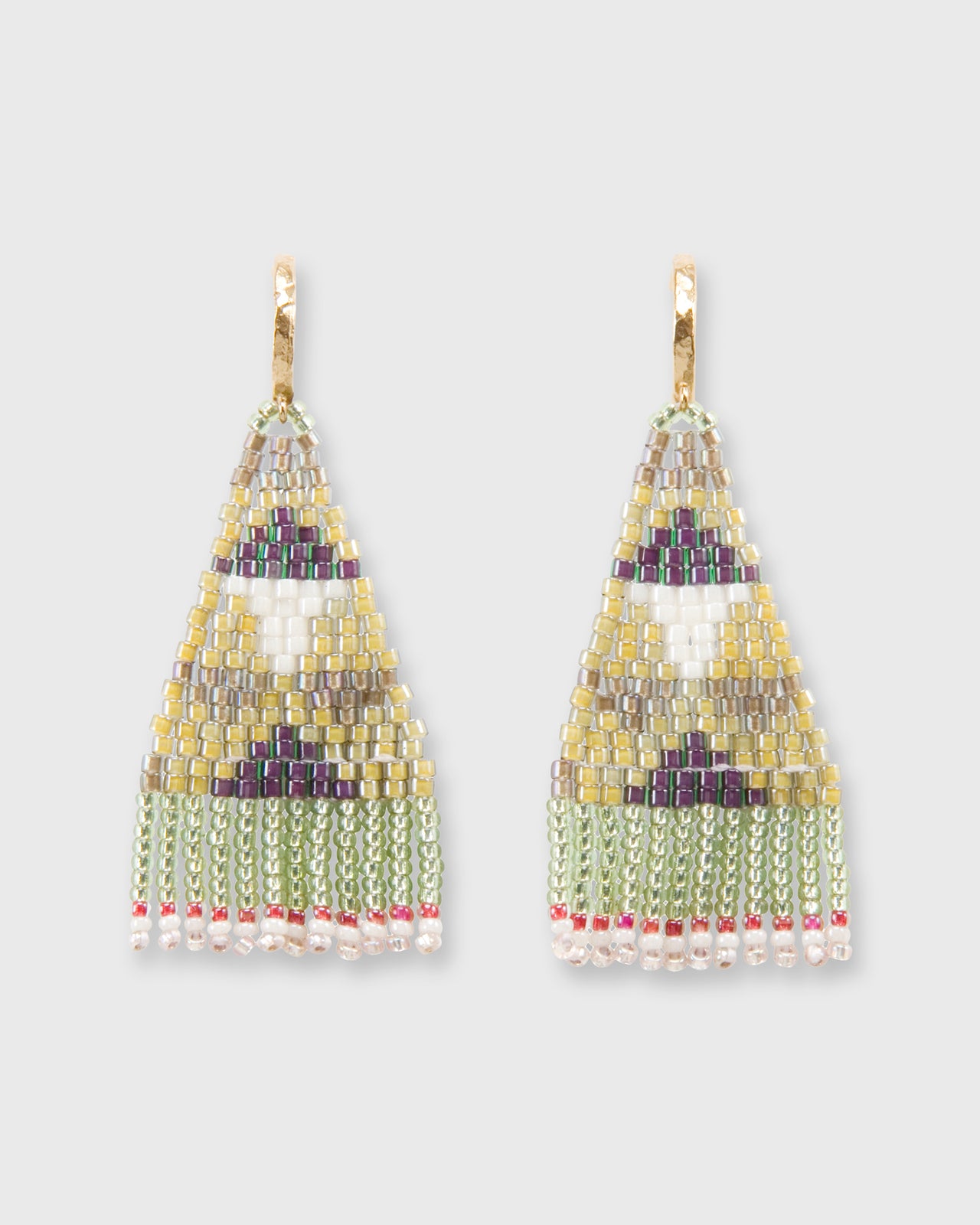 Taos Earrings in Olive