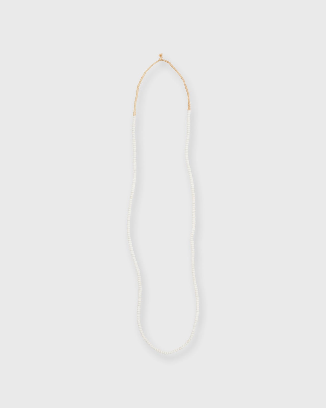 Tiny African Beads in Off-White