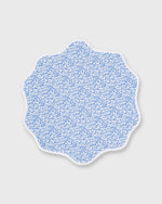 Load image into Gallery viewer, Scallop Edge Placemat in Blue/White Glenjade Liberty Fabric
