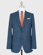 Load image into Gallery viewer, Virgil No. 2 Suit in Petrol/Navy/Chocolate Glen Plaid Plainweave
