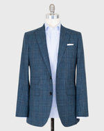 Load image into Gallery viewer, Virgil No. 2 Suit in Petrol/Navy/Chocolate Glen Plaid Plainweave
