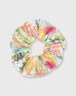 Load image into Gallery viewer, Large Scrunchie in Maize Multi Tresco Liberty Fabric
