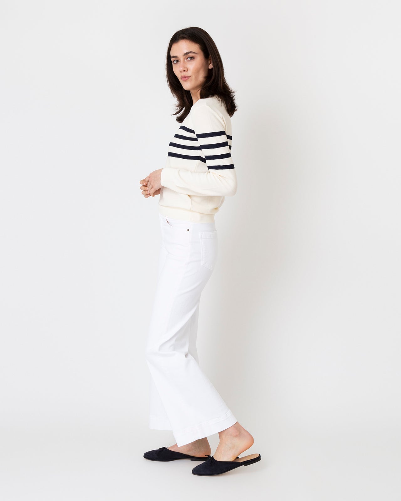 Ariane Sweater in Ecru